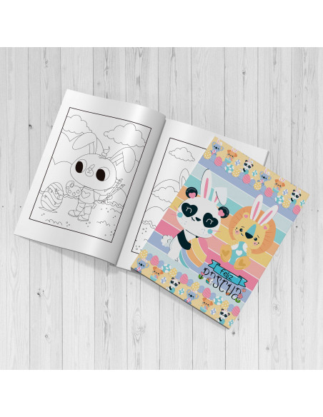 LIBRO PARA COLOREAR PASCUA
