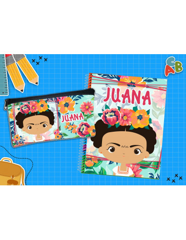 CARTUCHERA + TAPA CUADERNO