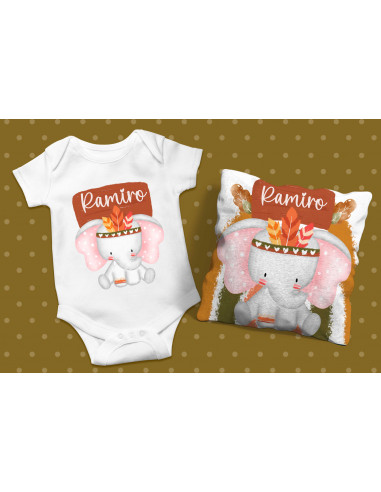 BODY + ALMOHADON + BABERO BOHO