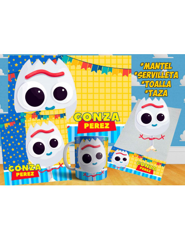 Pack Jardin - Forky / Toy Story 4