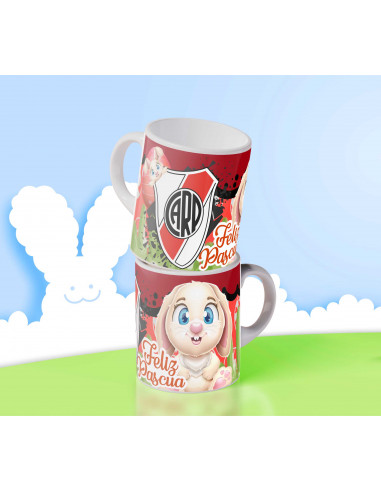 TAZAS PERSONAJES PASCUA