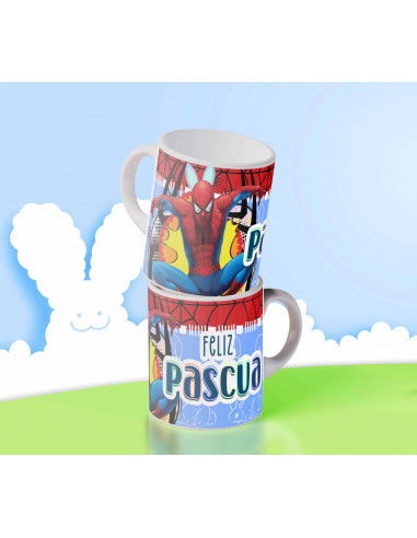 TAZAS PERSONAJES PASCUA