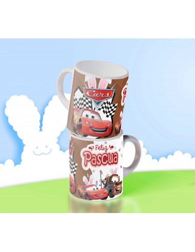 TAZAS PERSONAJES PASCUA