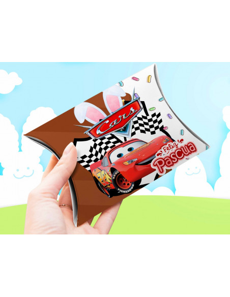 CAJA ALMOHADA PASCUA PERSONAJES