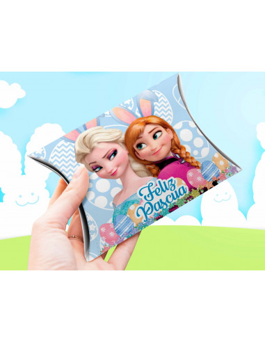 CAJA ALMOHADA PASCUA PERSONAJES