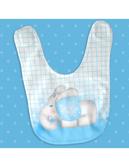 BODY + ALMOHADON + BABERO ELEFANTITO