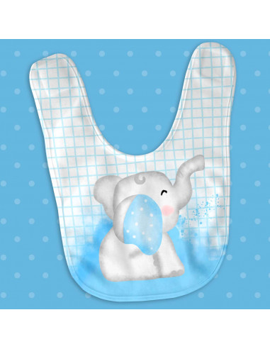 BODY + ALMOHADON + BABERO ELEFANTITO