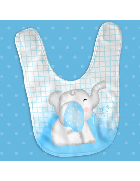 BODY + ALMOHADON + BABERO ELEFANTITO