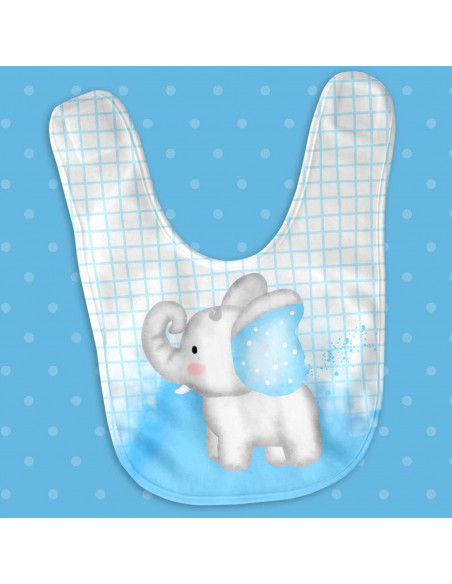 BODY + ALMOHADON + BABERO ELEFANTITO