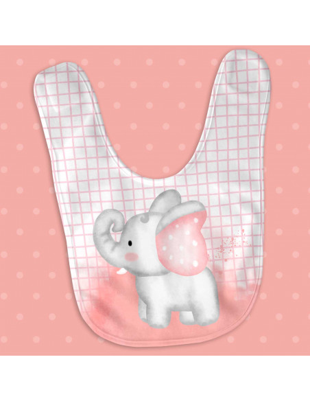 BODY + ALMOHADON + BABERO ELEFANTITO