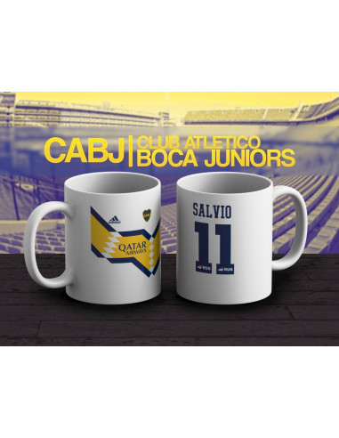 TAZA CAMISETA BOCA JUNIORS 2020
