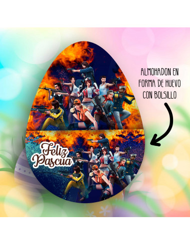 ALMOHADONES HUEVITO PACK 4