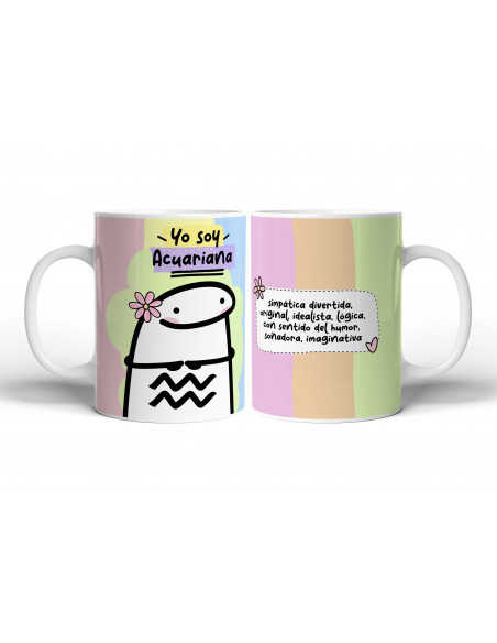 TAZAS FLORK ZODIACO
