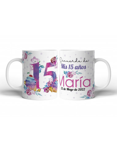 TAZAS 15 AÑOS