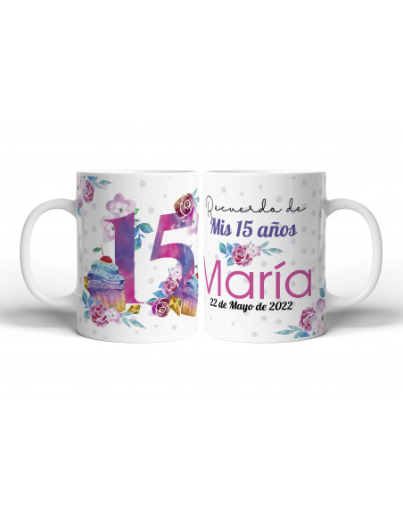 TAZAS 15 AÑOS