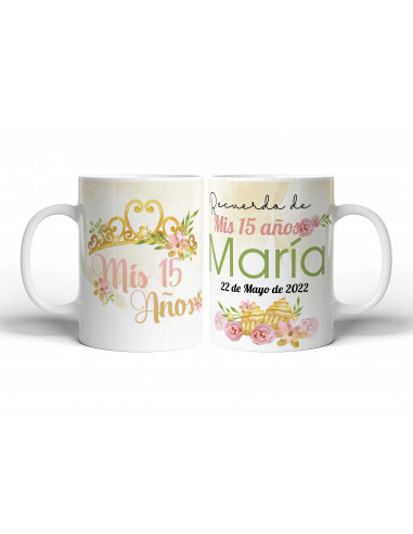 TAZAS 15 AÑOS