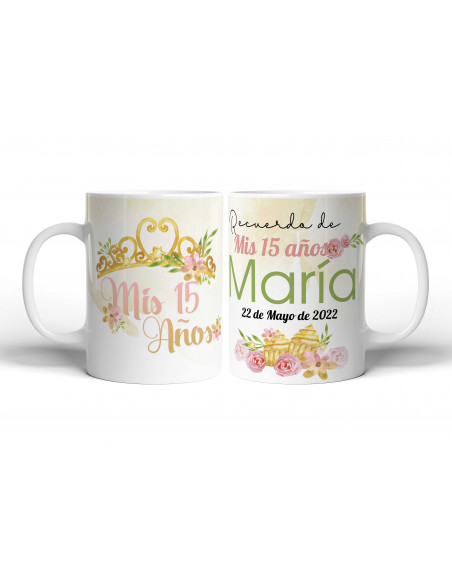 TAZAS 15 AÑOS
