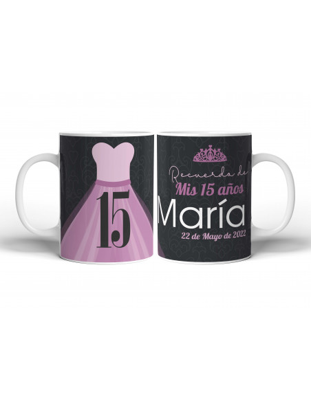 TAZAS 15 AÑOS