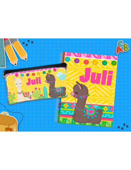 CARTUCHERA + TAPA CUADERNO PACK 2