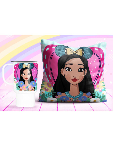 ALMOHADON JARRO PRINCESAS