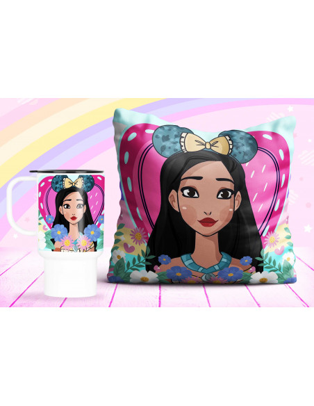 ALMOHADON JARRO PRINCESAS