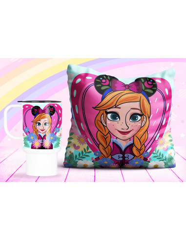 ALMOHADON JARRO PRINCESAS