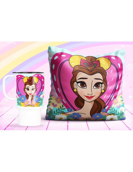 ALMOHADON JARRO PRINCESAS