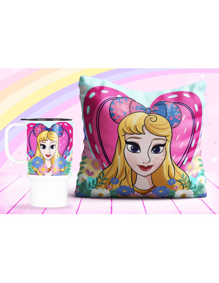 ALMOHADON JARRO PRINCESAS