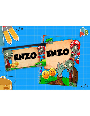 CARTUCHERA + TAPA CUADERNO PACK 2