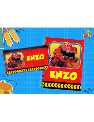 CARTUCHERA + TAPA CUADERNO PACK 2