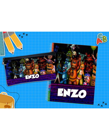 CARTUCHERA + TAPA CUADERNO PACK 2