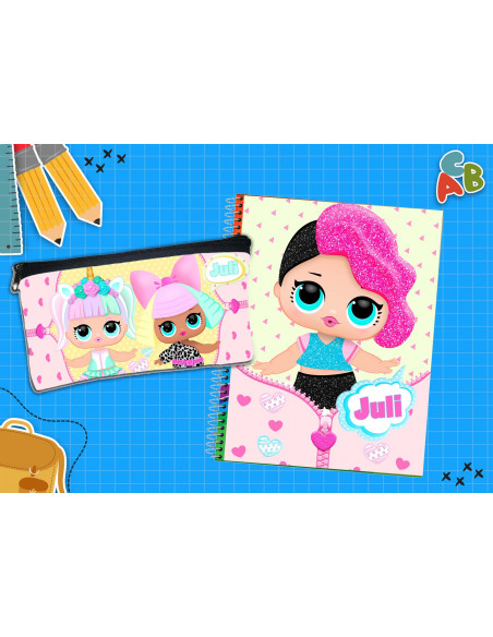 CARTUCHERA + TAPA CUADERNO PACK 2