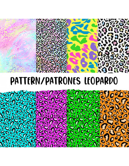 FONDOS/PATTERN LEOPARDO