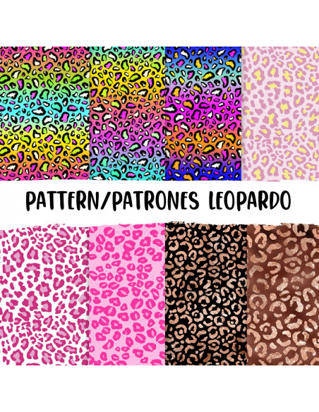 FONDOS/PATTERN LEOPARDO