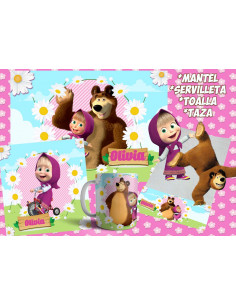 Pack Jardin - Masha y el oso
