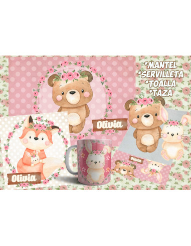 Pack Jardin - Animales del Bosque