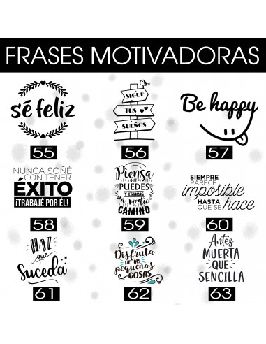 63 FRASES MOTIVADORAS PNG
