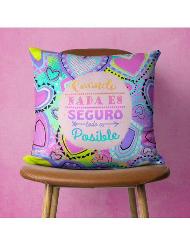 ALMOHADONES + ESTUCHE FRASES