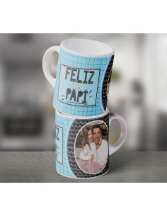DIA DEL PADRE TAZAS FOTO