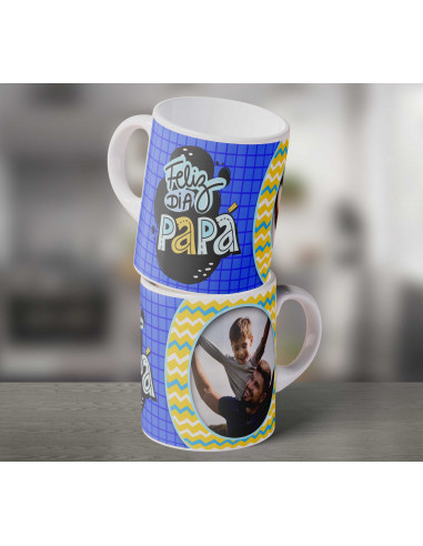 DIA DEL PADRE TAZAS FOTO