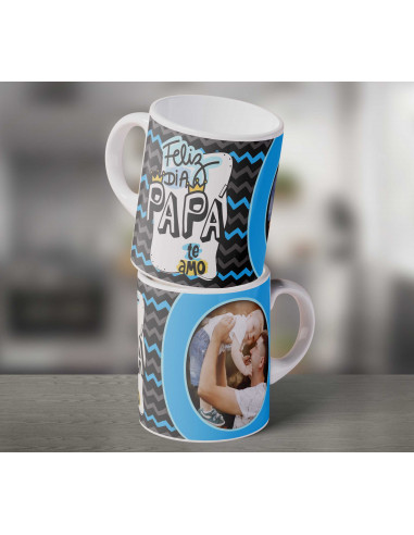 DIA DEL PADRE TAZAS FOTO