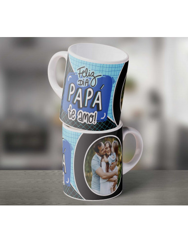 DIA DEL PADRE TAZAS FOTO