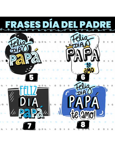 DIA DEL PADRE FRASES PNG