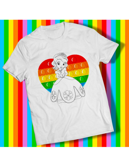 REMERAS PARA PINTAR COLOREAR INFANTILES