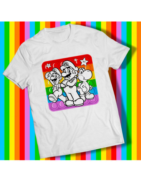 REMERAS PARA PINTAR COLOREAR INFANTILES