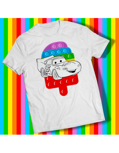 REMERAS PARA PINTAR COLOREAR INFANTILES