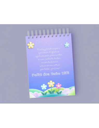 Anotadores maestra jardinera seño