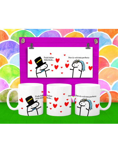 Taza Flork Canciones Frases
