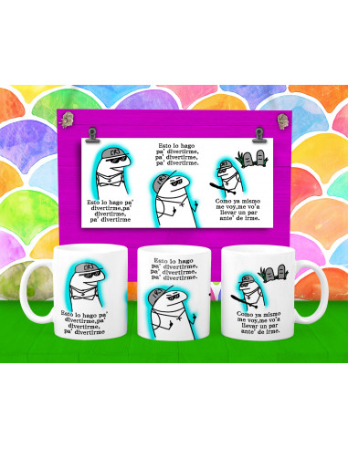 Taza Flork Canciones Frases