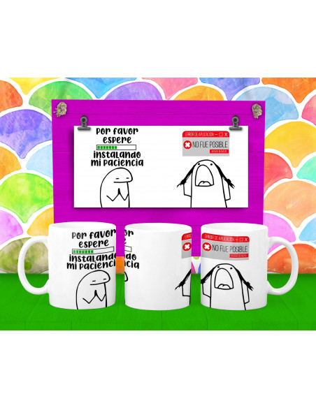 Taza Flork Canciones Frases